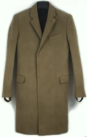 2003 Heavy Moleskin Cotton Chesterfield Coat with Bondage Cuff Straps (Men's version)