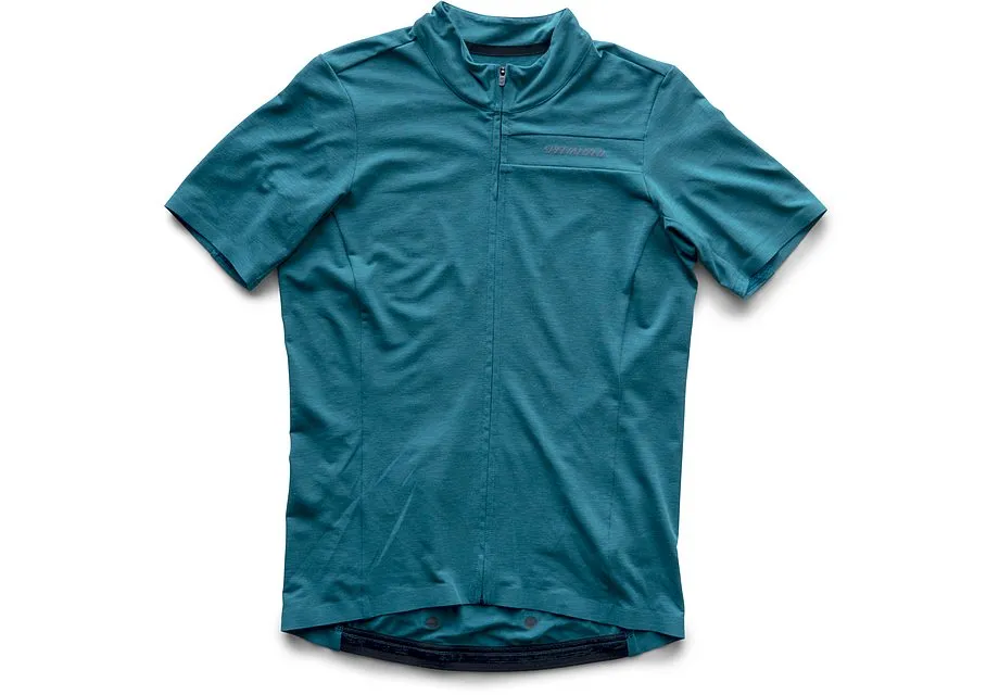 2019 SPECIALIZED RBX MERINO JERSEY SS WOMENS - LARGE, TROPICAL TEAL