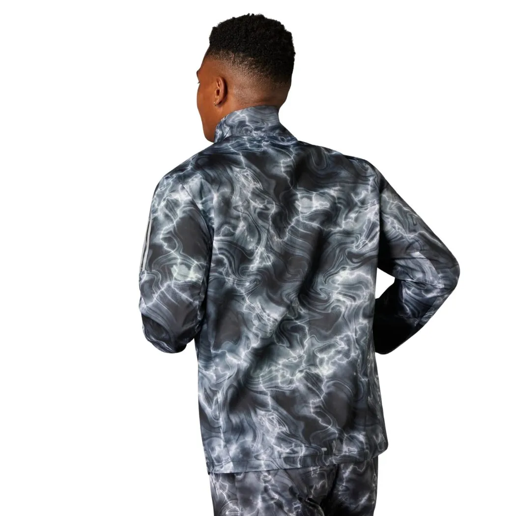 adidas Own the Run Allover Print Men's Jacket