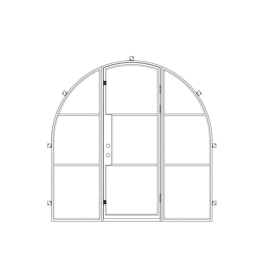 Air 4 with Thermal Break and Side Windows - Single Full Arch | Customize