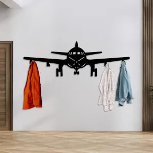 Aircraft Silhouette Coat Rack