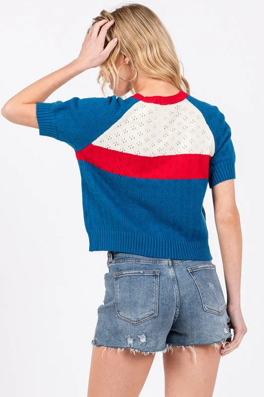 American Girl Crochet Top