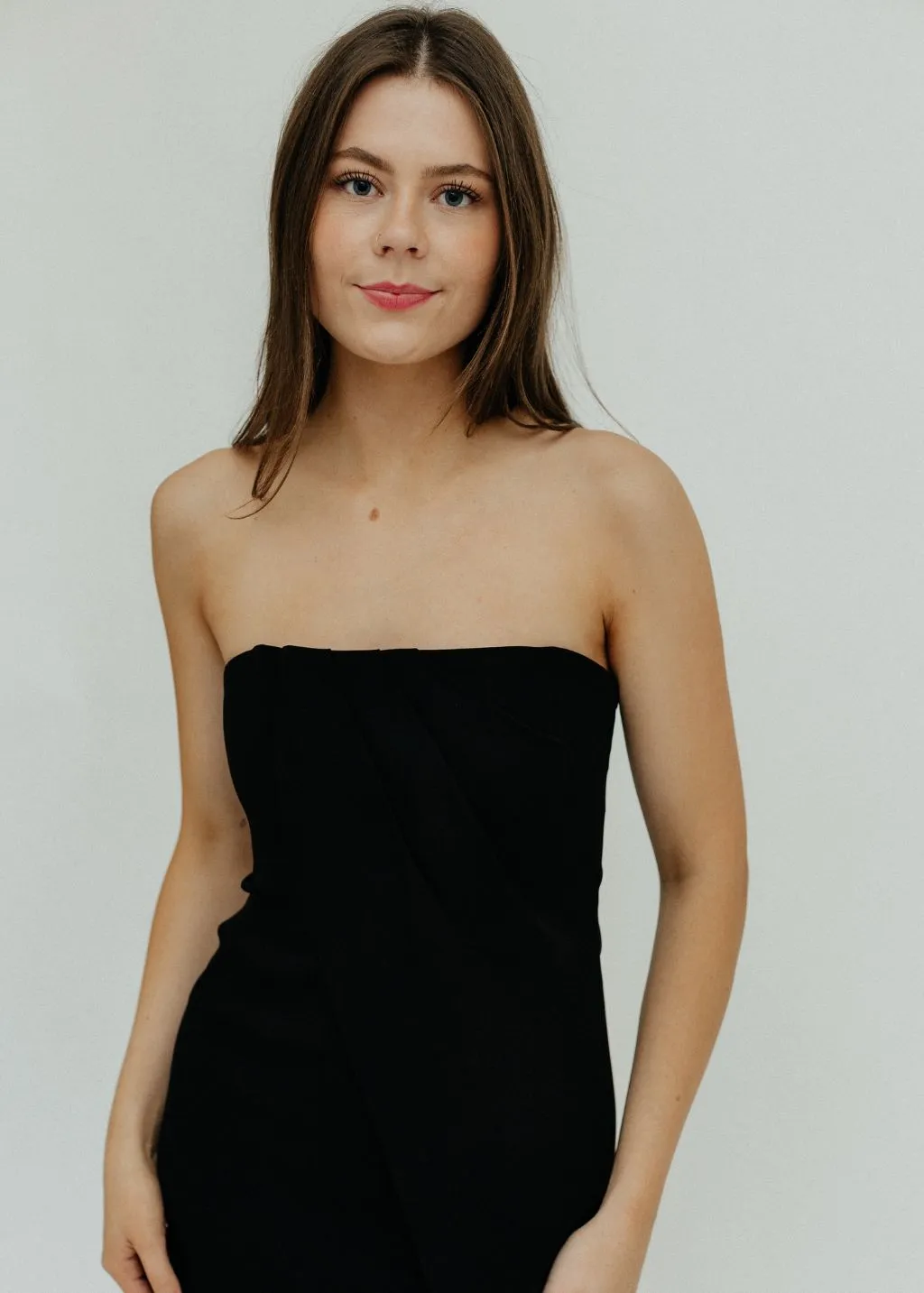 Anine Bing Halle Dress in Black