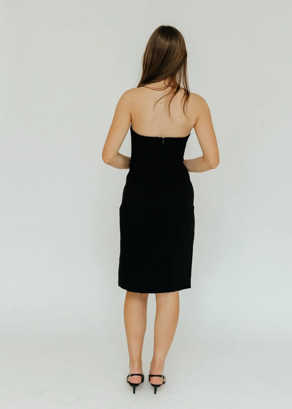 Anine Bing Halle Dress in Black