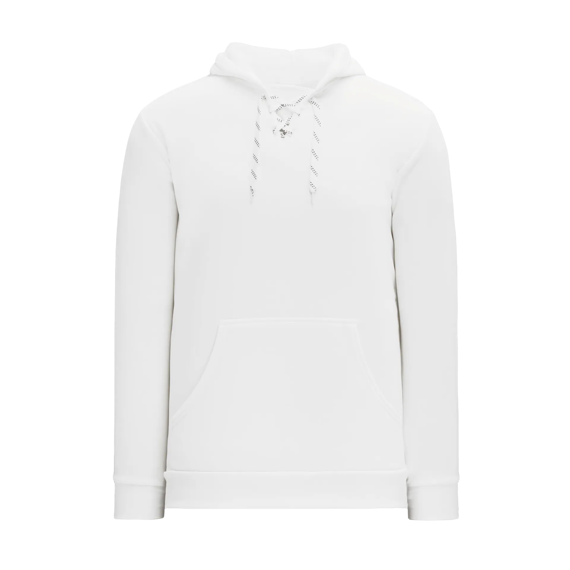 Athletic Knit (AK) A1834A-000 Adult White Apparel Sweatshirt