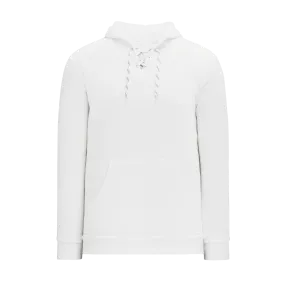 Athletic Knit (AK) A1834A-000 Adult White Apparel Sweatshirt