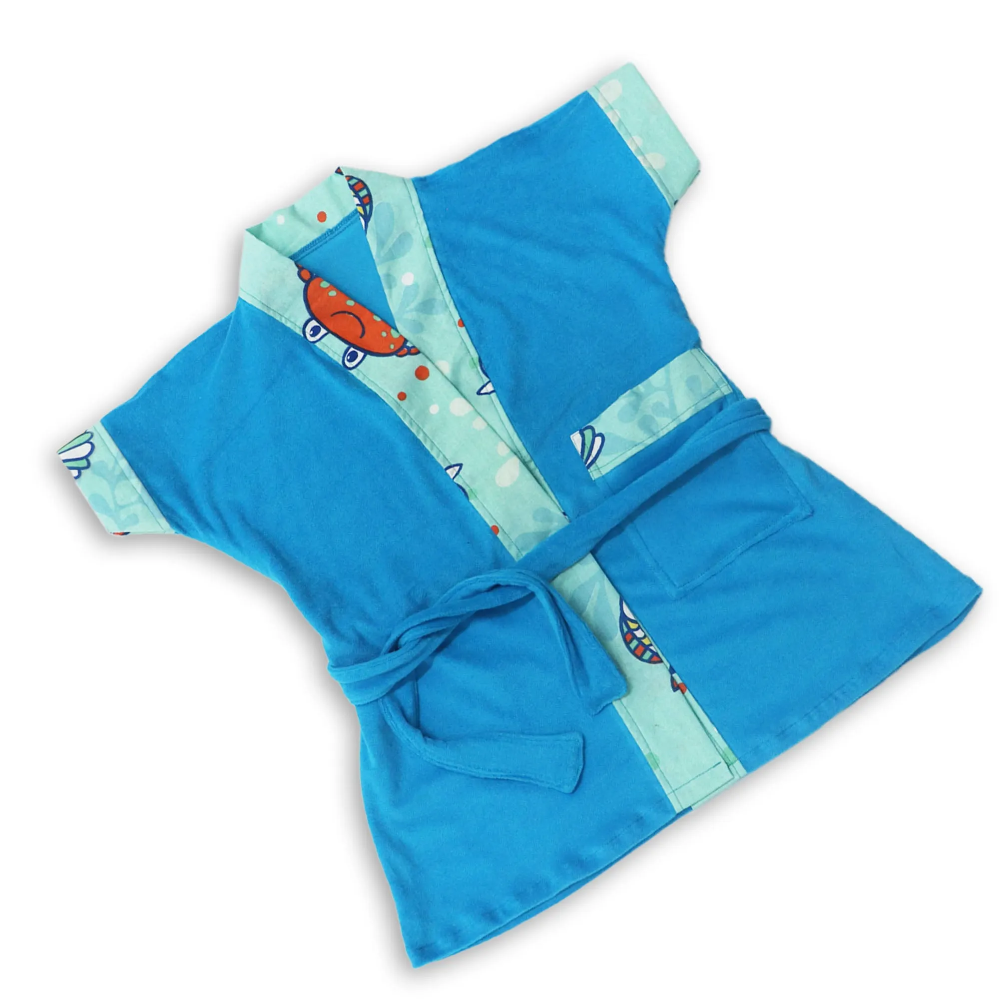 Bathrobe Towel -Blue Sea