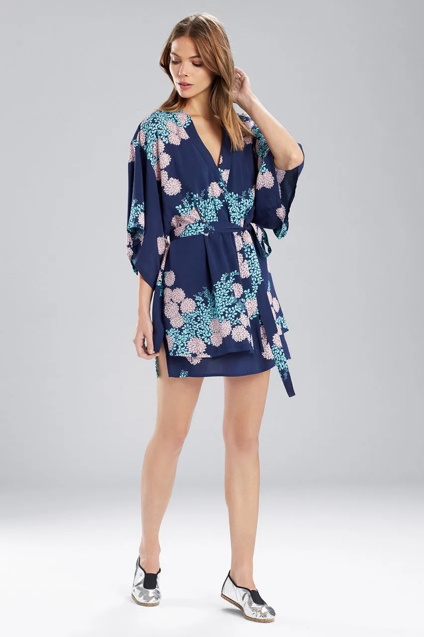 Blissful Blooms Happi Coat Midnight/Blue