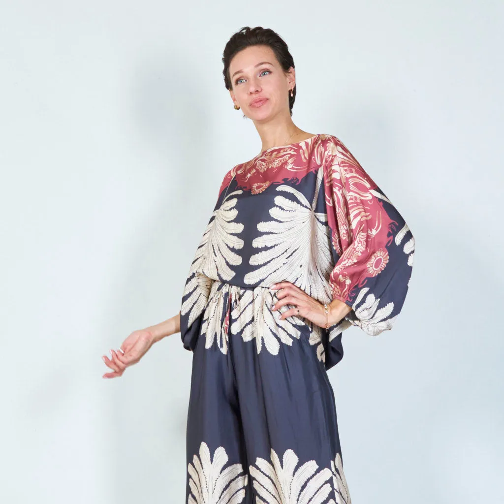 Boho chic poncho blouse wholesale