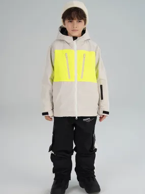 Boy's Insulated Cargo Snowboard Jacket