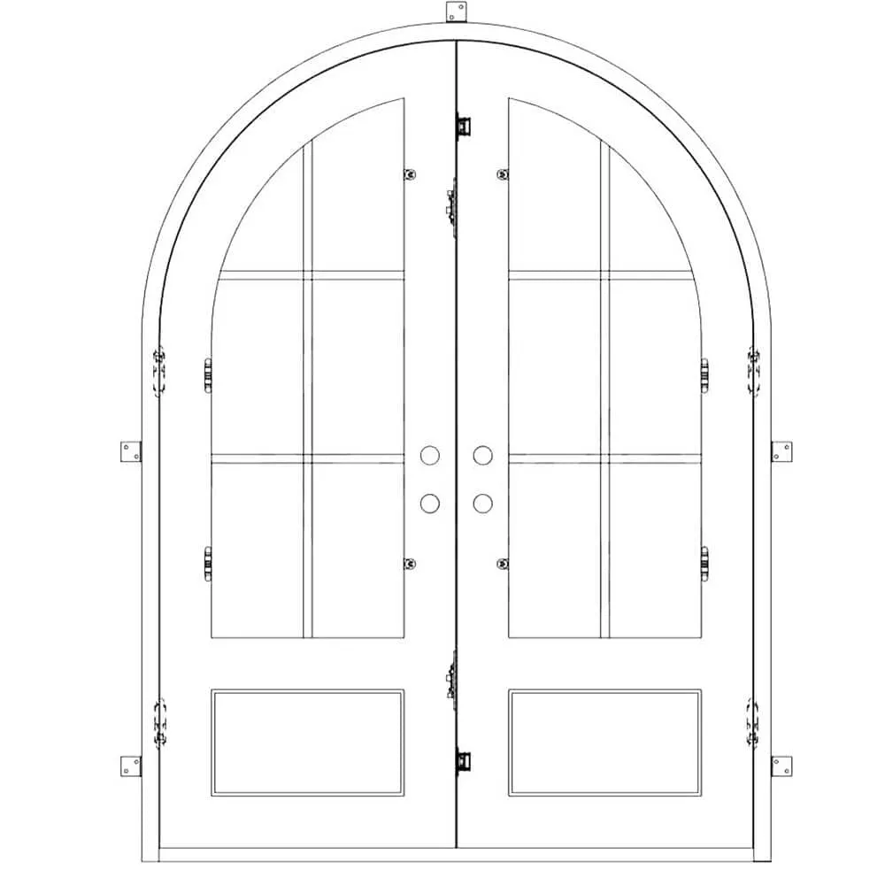 Bristol with Thermal Break - Double Full Arch | Standard Sizes