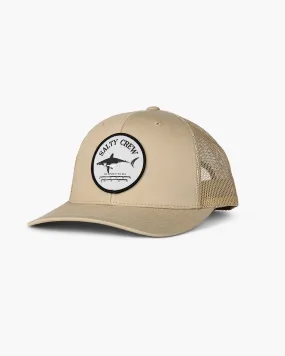 Bruce Retro Trucker Hat - Khaki