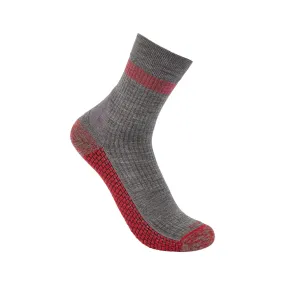 Carharrt Force Grid Lightweight Synthetic-Merino Wool Blend Short Crew Sock Men's