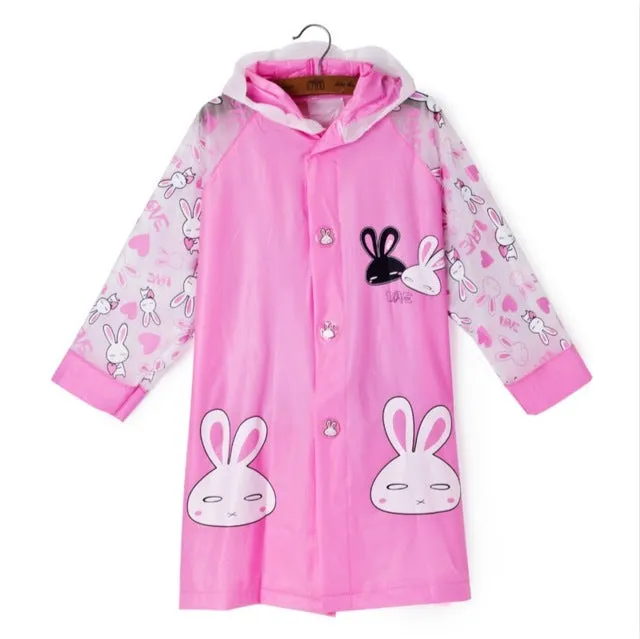 Cartoon rain coat (different colours and sizes available)