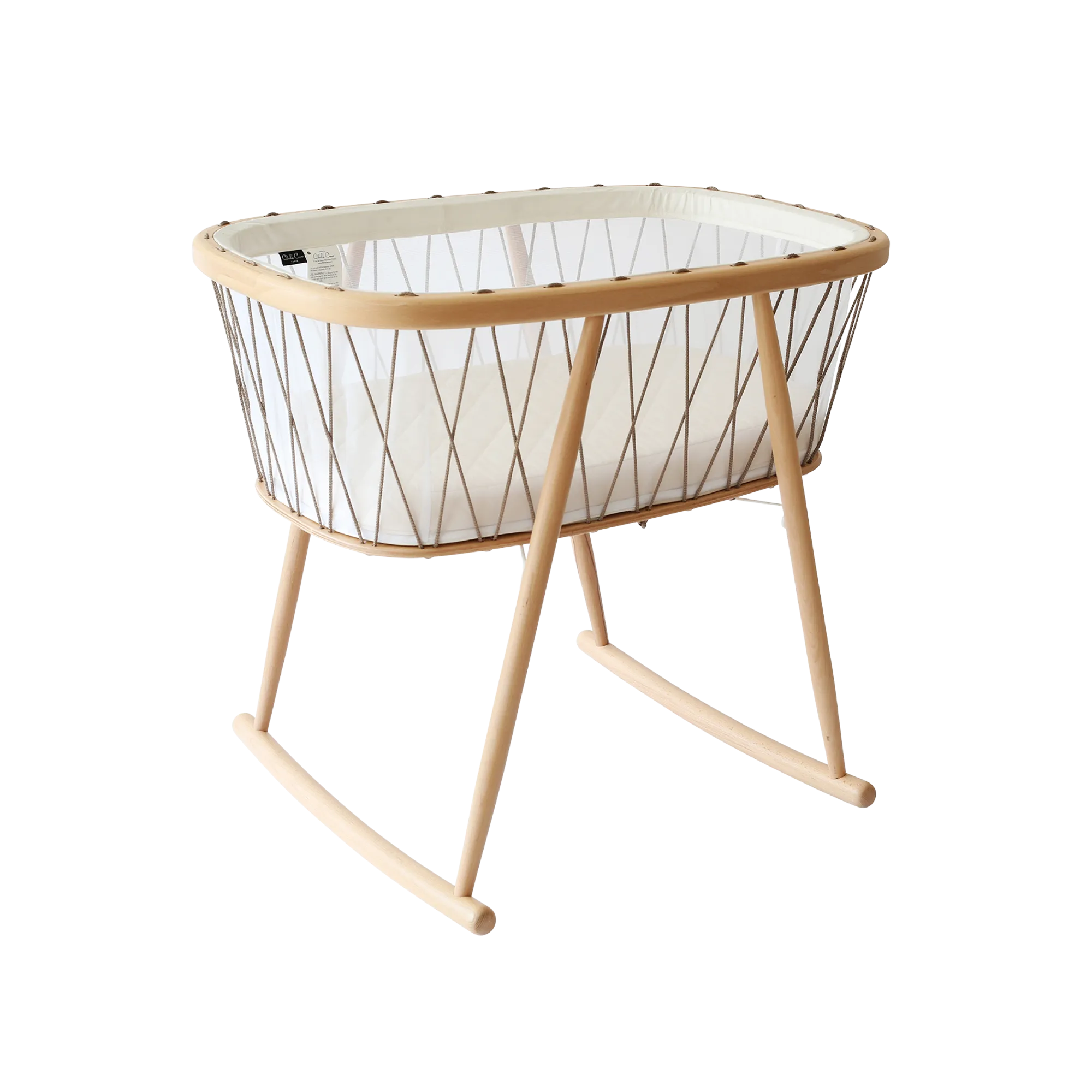 CHARLIE CRANE Kumi Mesh Cocoon Bassinet