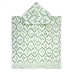 Cocos Kids Poncho - Sage (60 x 120cm)