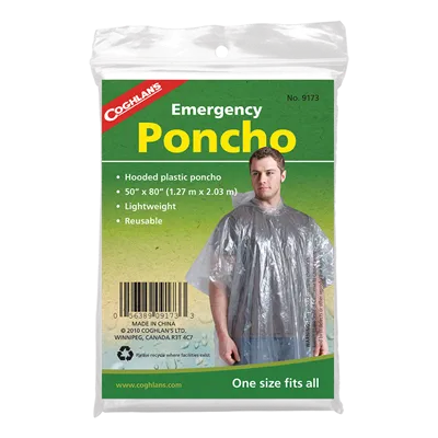 COGHLAN'S Emergency Poncho