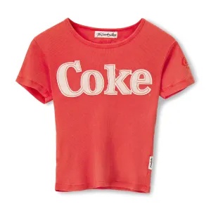 Coke Patchwork - Baby Tee - Red