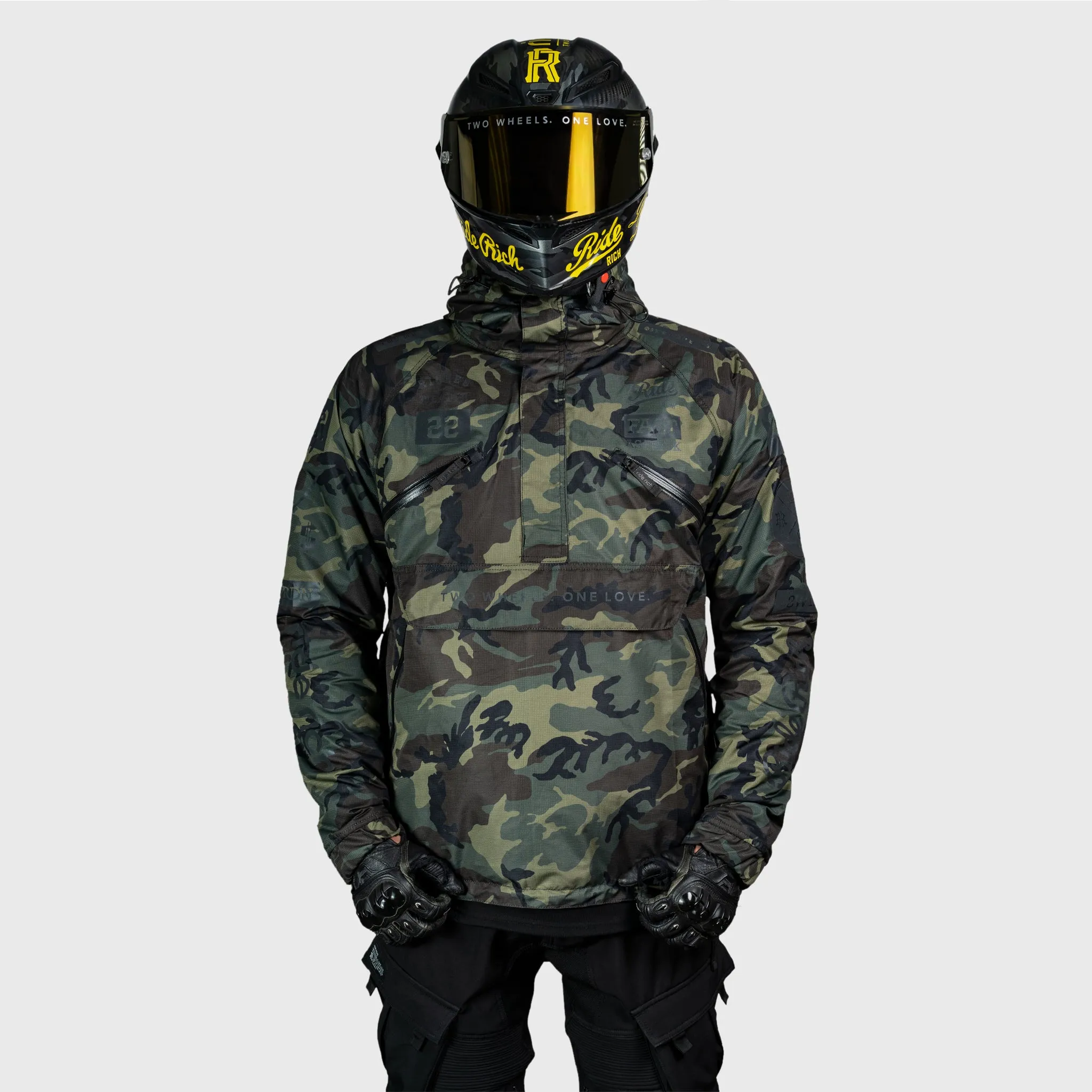 Concord™ Armoured Anorak Jacket {RR GP/Woodland Camo}