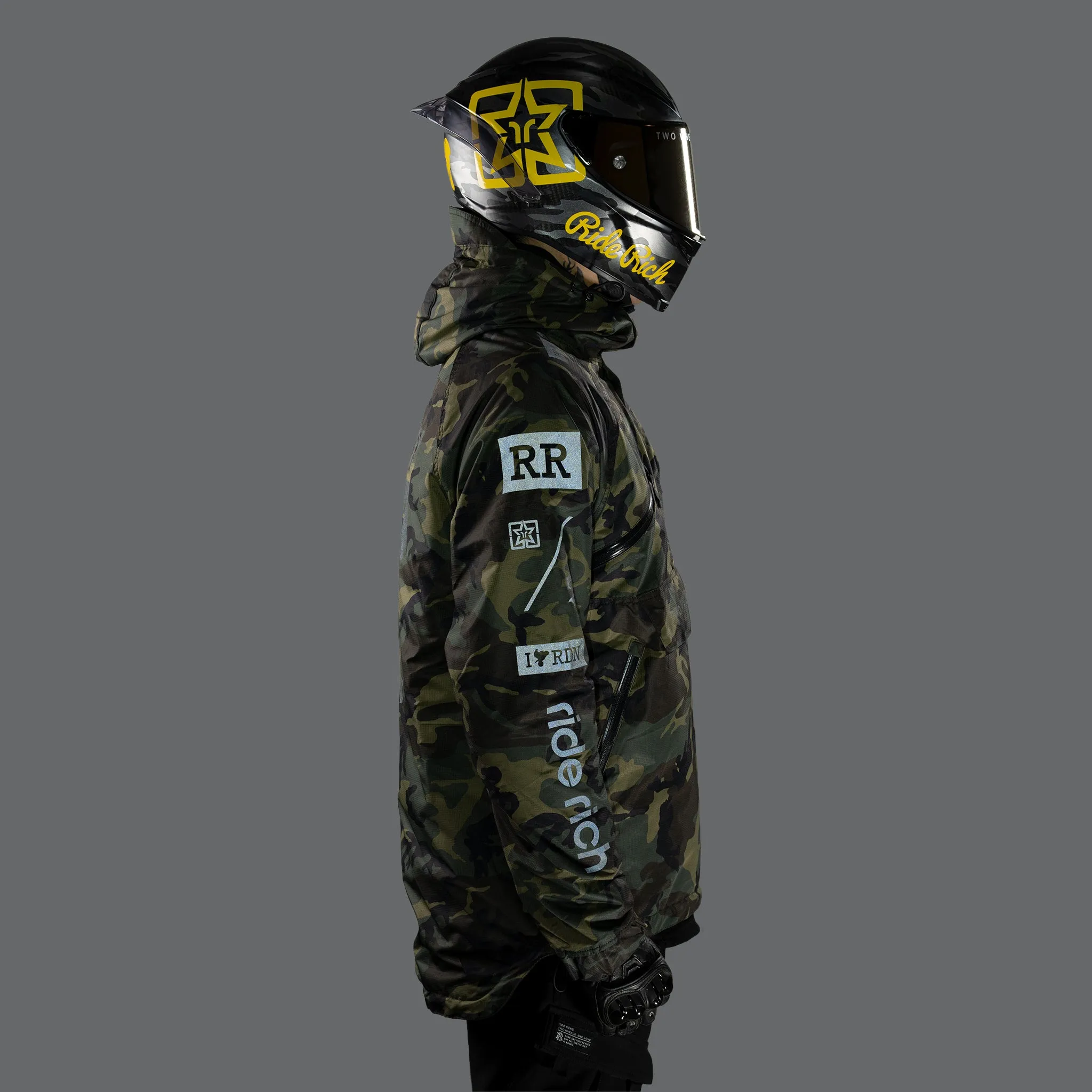 Concord™ Armoured Anorak Jacket {RR GP/Woodland Camo}