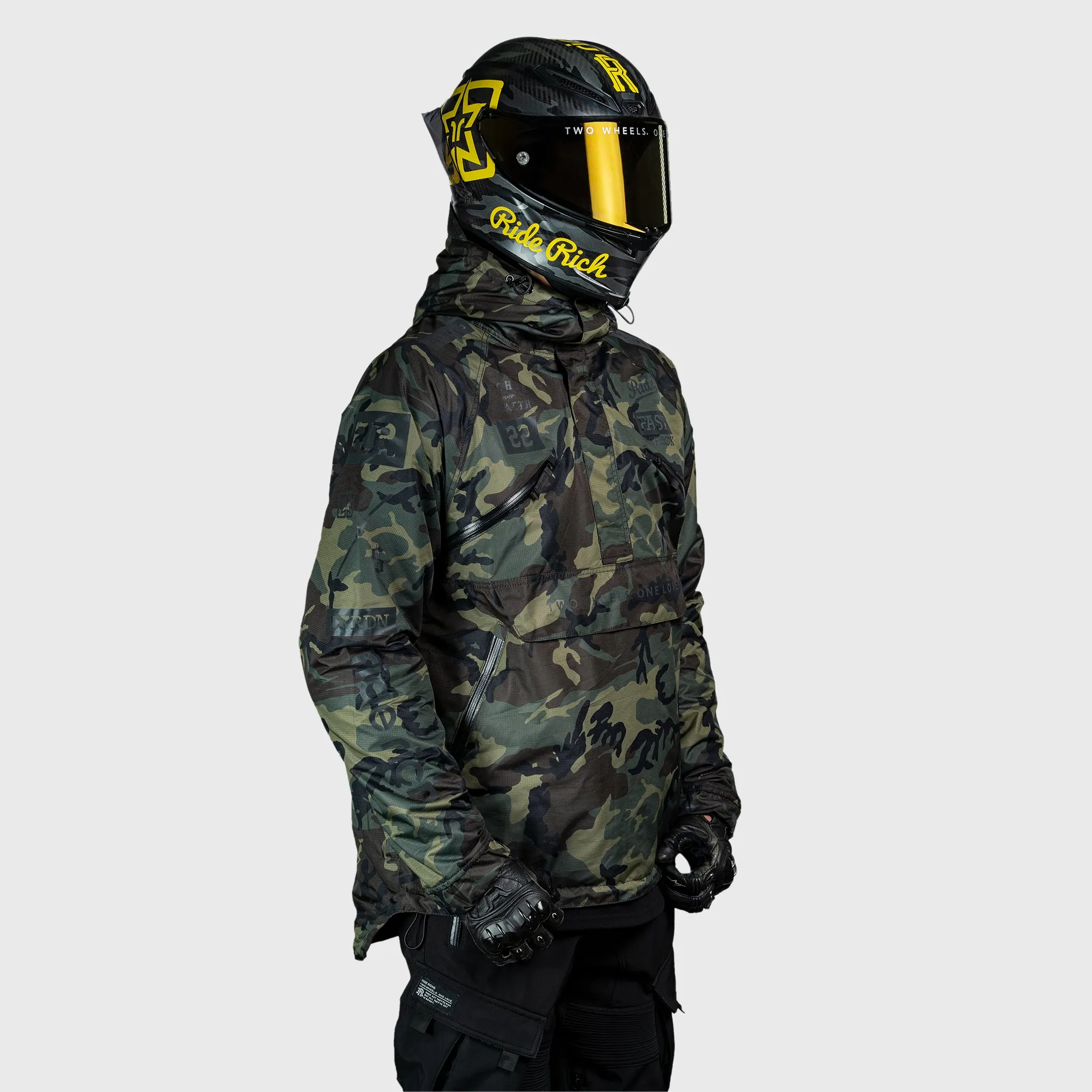 Concord™ Armoured Anorak Jacket {RR GP/Woodland Camo}