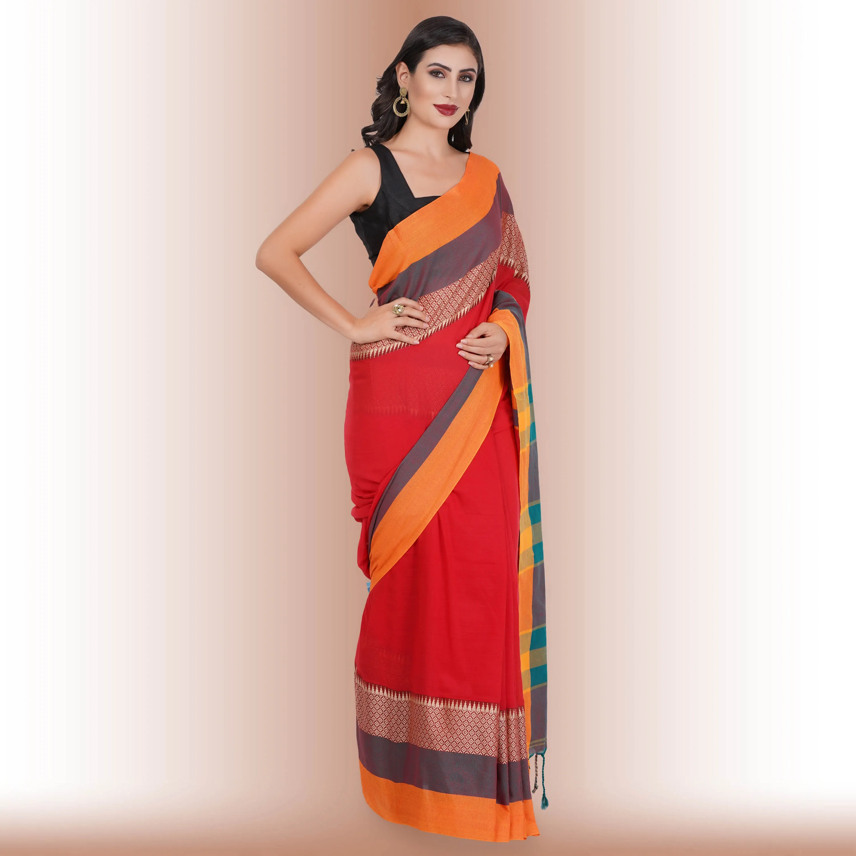 Cotton Handloom Saree