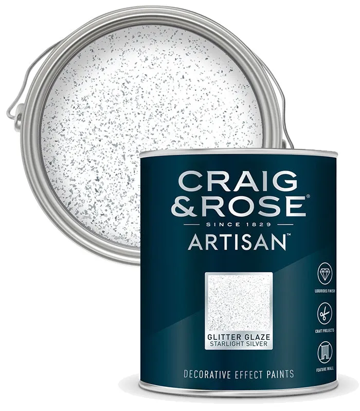 Craig and Rose Artisan Glitter Glaze