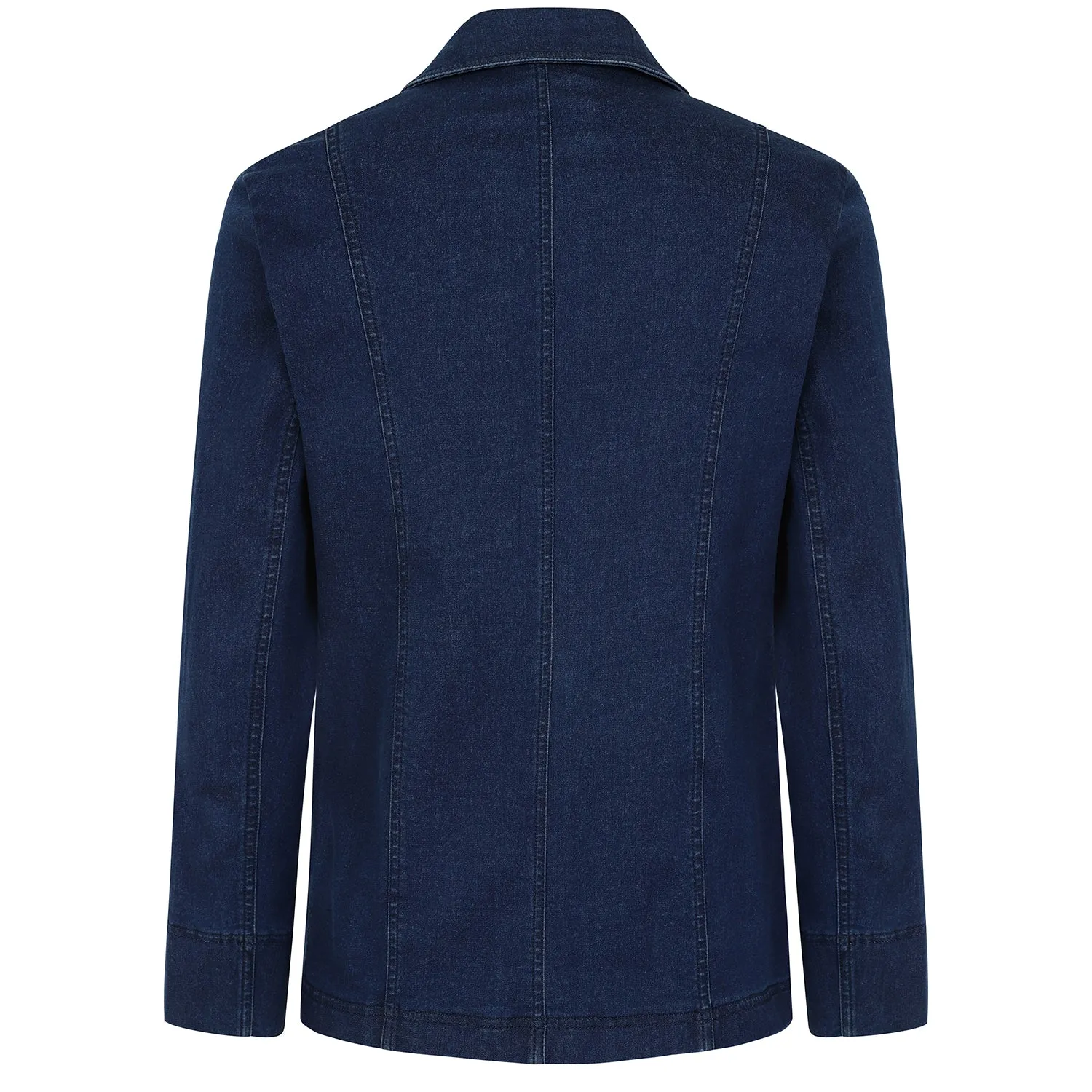 EMRECO Denim Blue Tailored Blazer