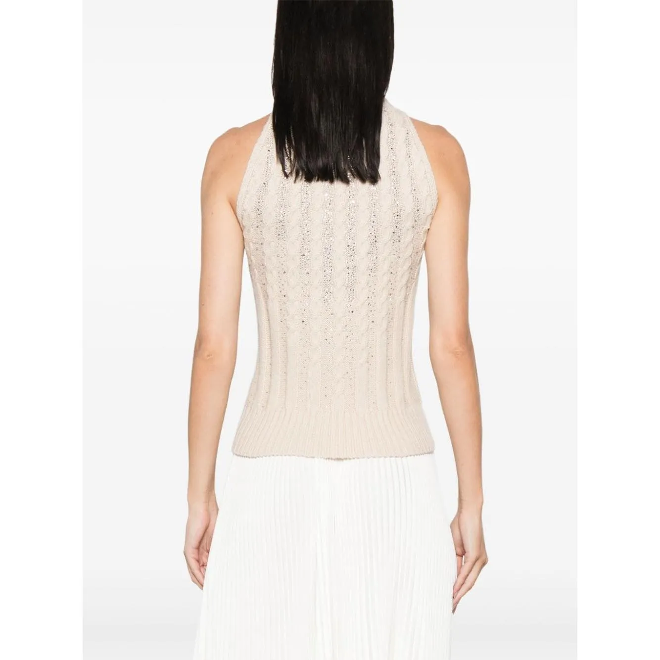 Ermanno Scervino Top Beige