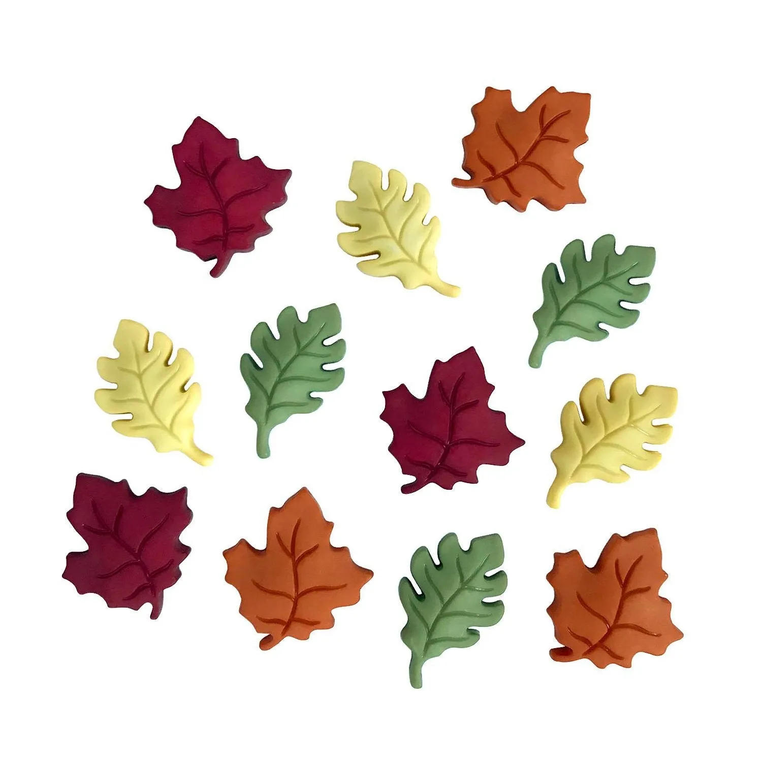 Fall Leaves Theme Buttons