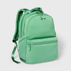 Faux Neoprene 17" Backpack Sage Green - All In Motion️