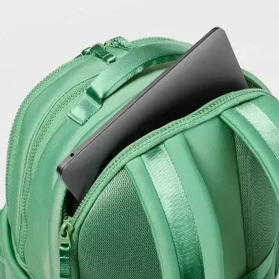 Faux Neoprene 17" Backpack Sage Green - All In Motion️