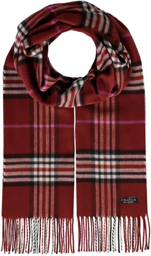 Fraas Plaid Scarf - Rust