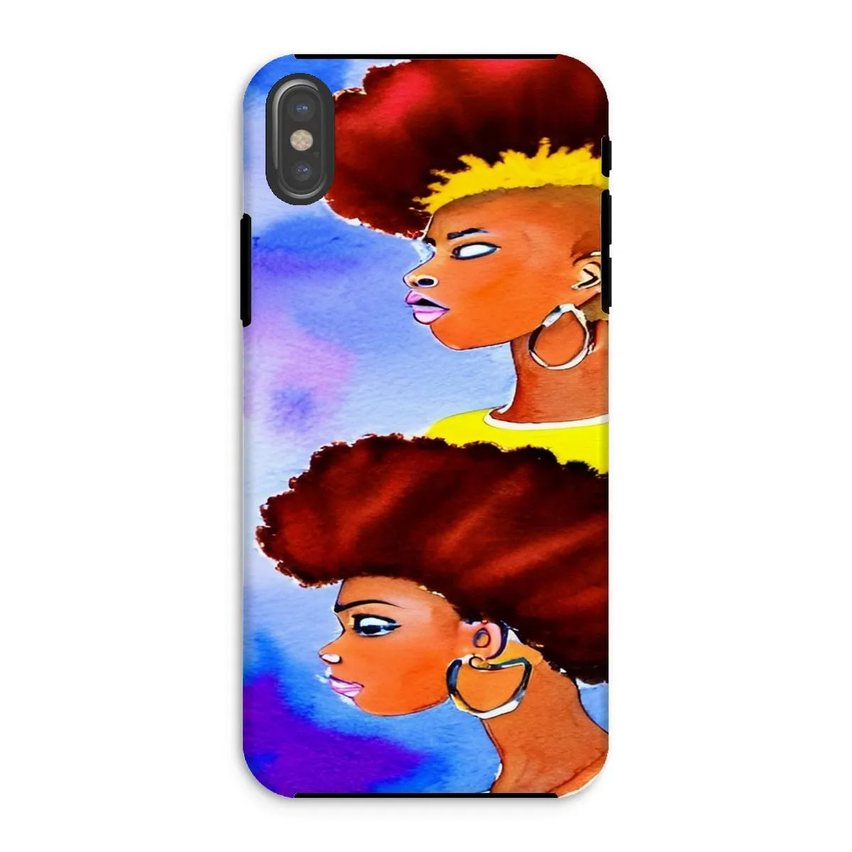 Grunge Fro Tough Phone Case