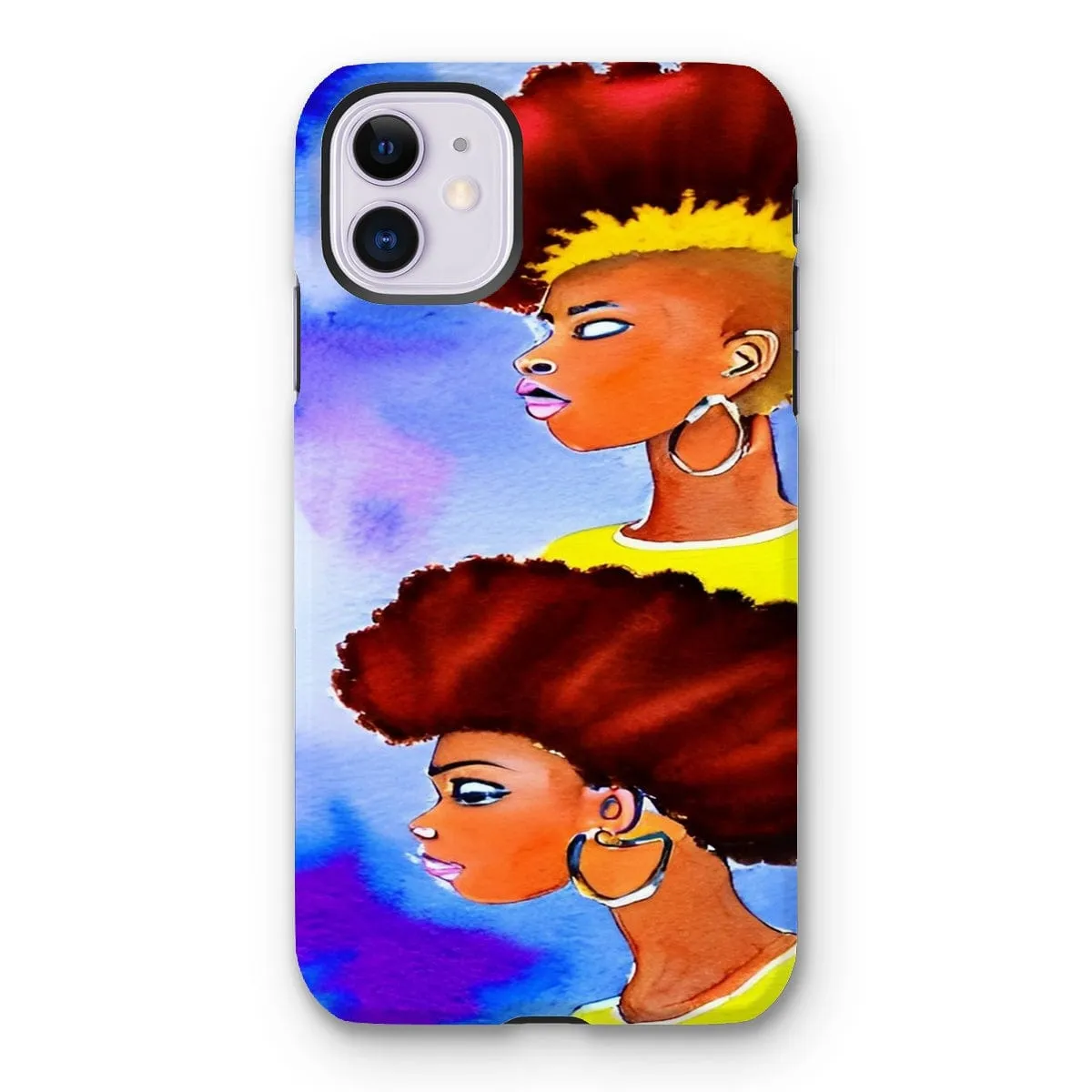 Grunge Fro Tough Phone Case