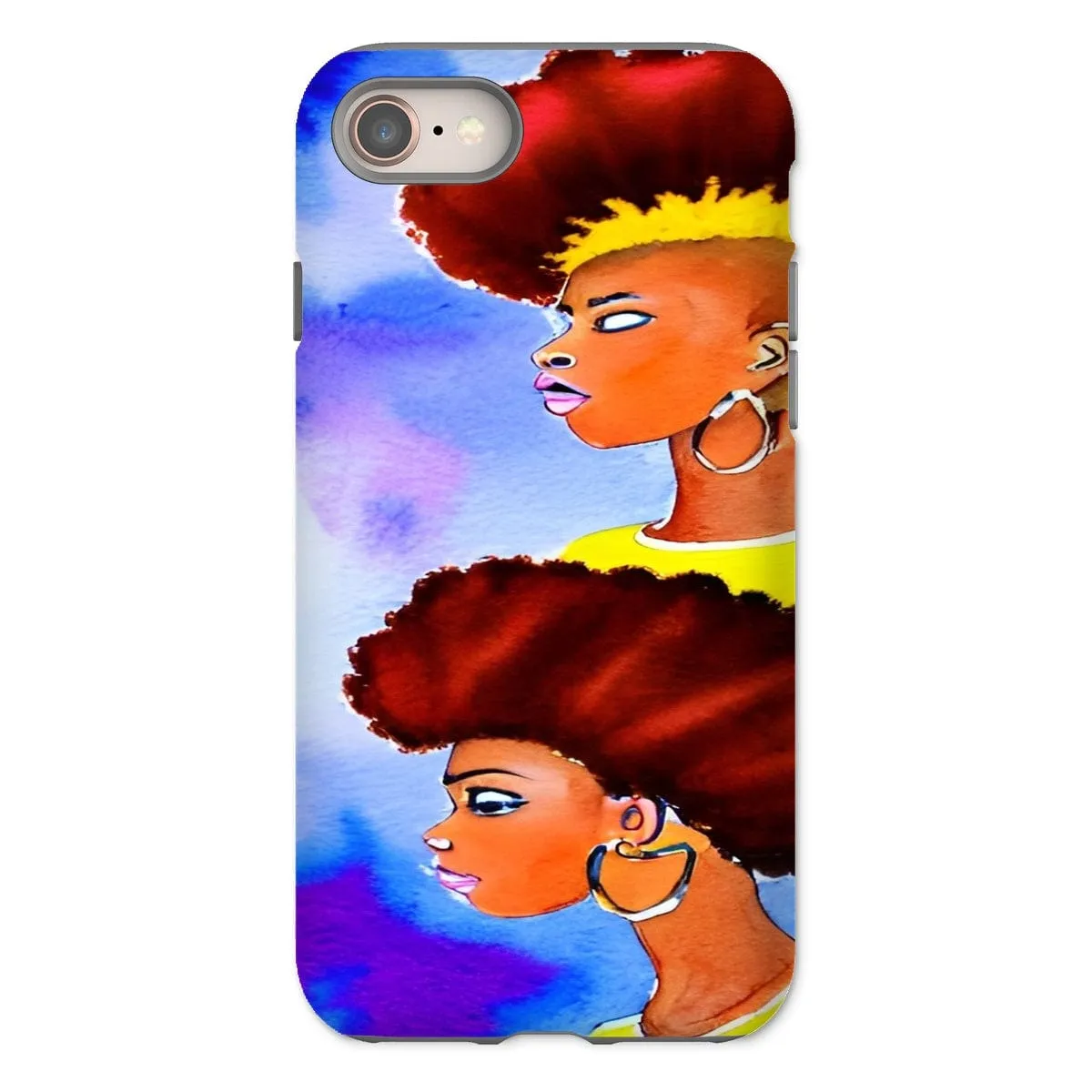 Grunge Fro Tough Phone Case