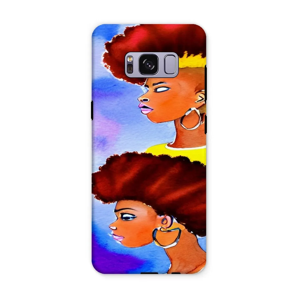 Grunge Fro Tough Phone Case