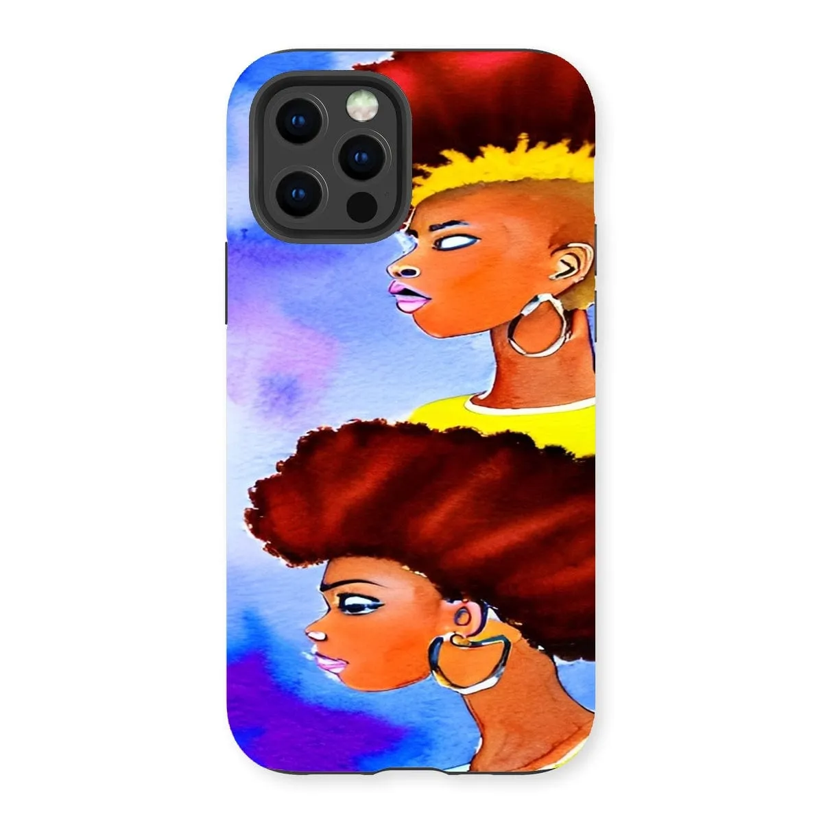 Grunge Fro Tough Phone Case