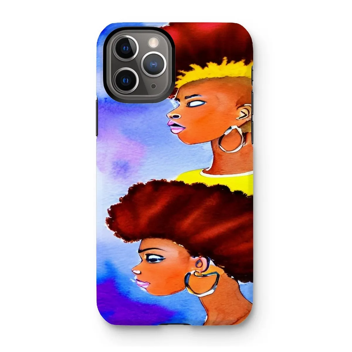 Grunge Fro Tough Phone Case