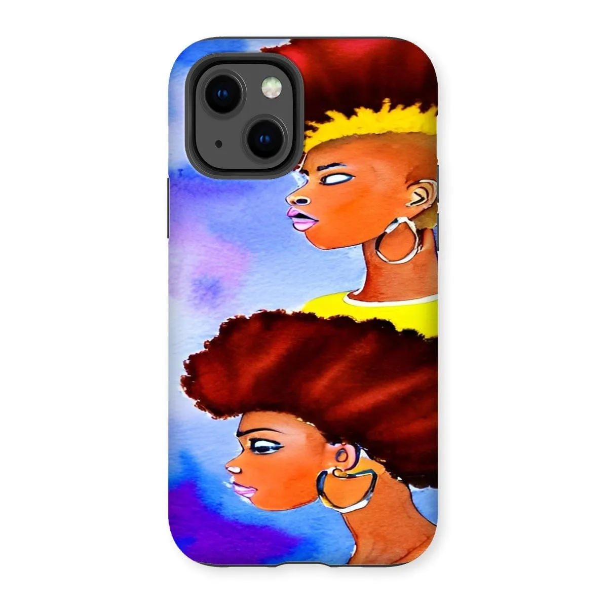 Grunge Fro Tough Phone Case