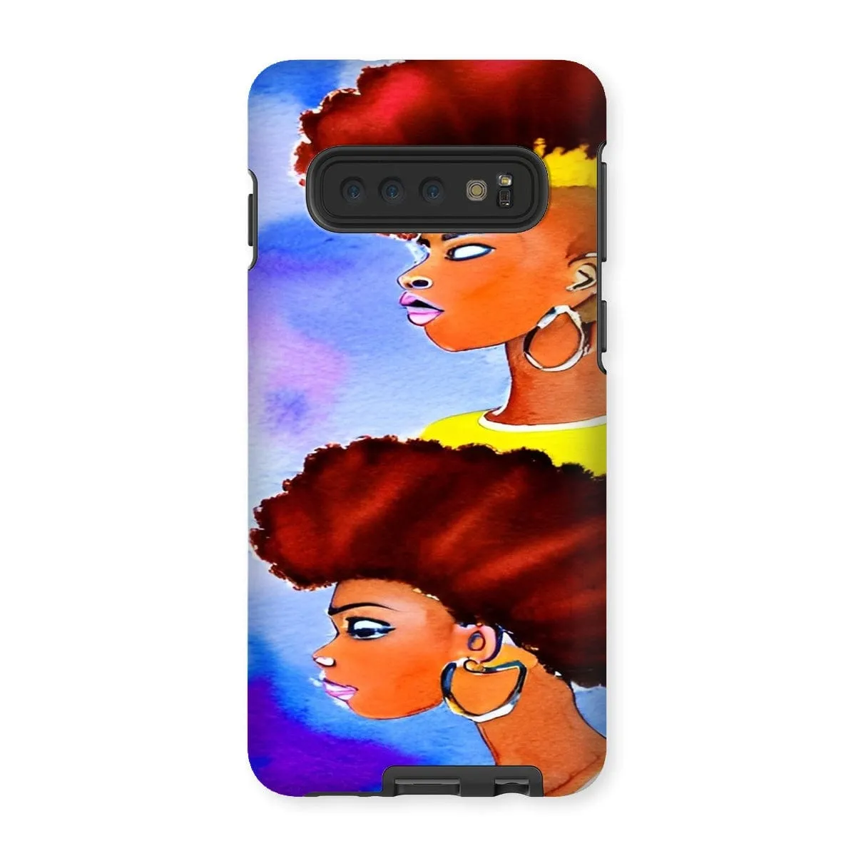 Grunge Fro Tough Phone Case