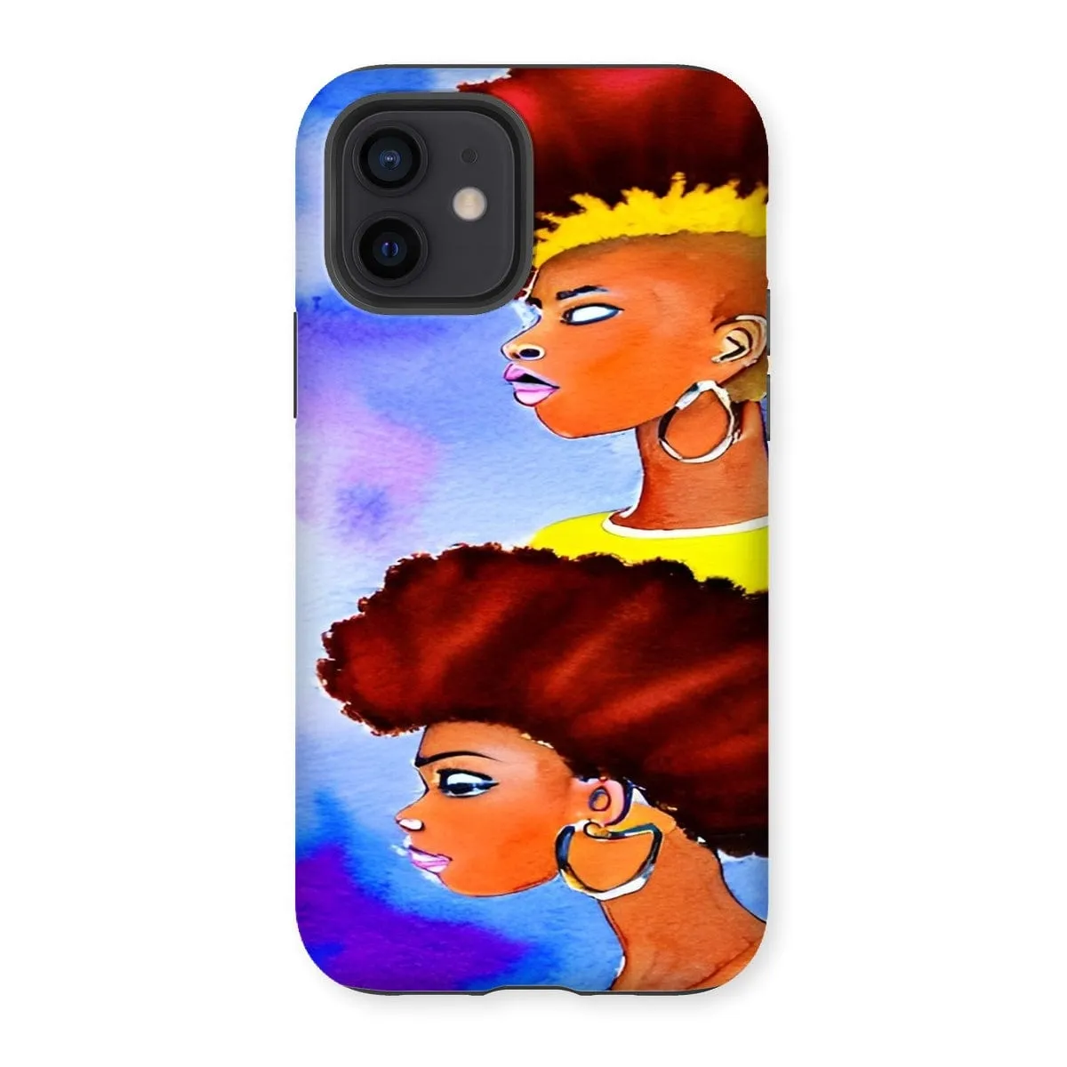 Grunge Fro Tough Phone Case