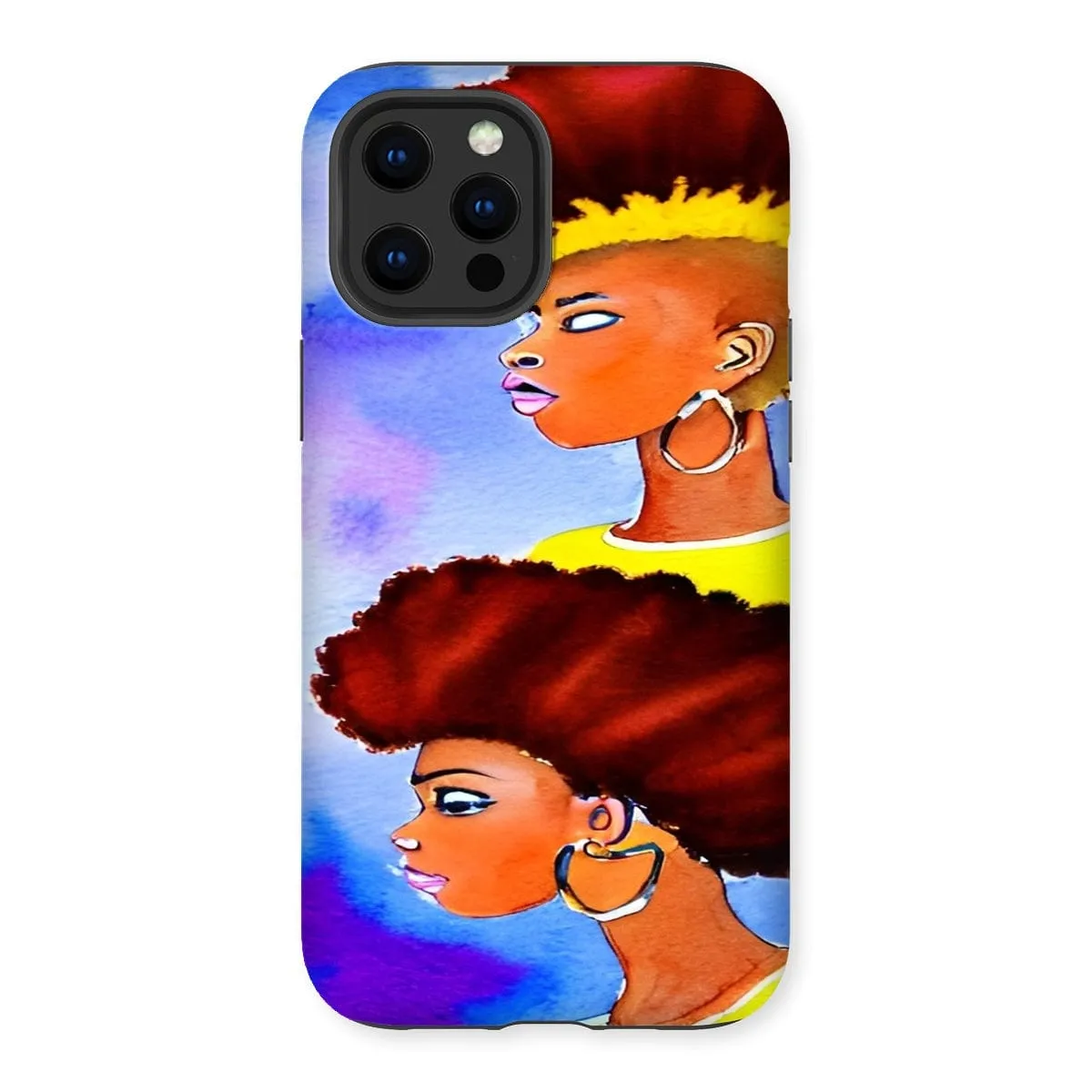 Grunge Fro Tough Phone Case