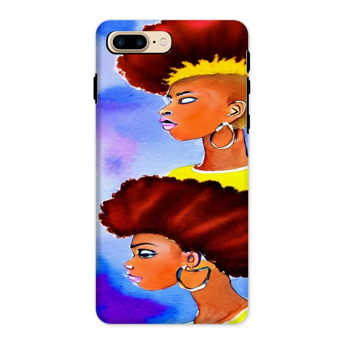 Grunge Fro Tough Phone Case