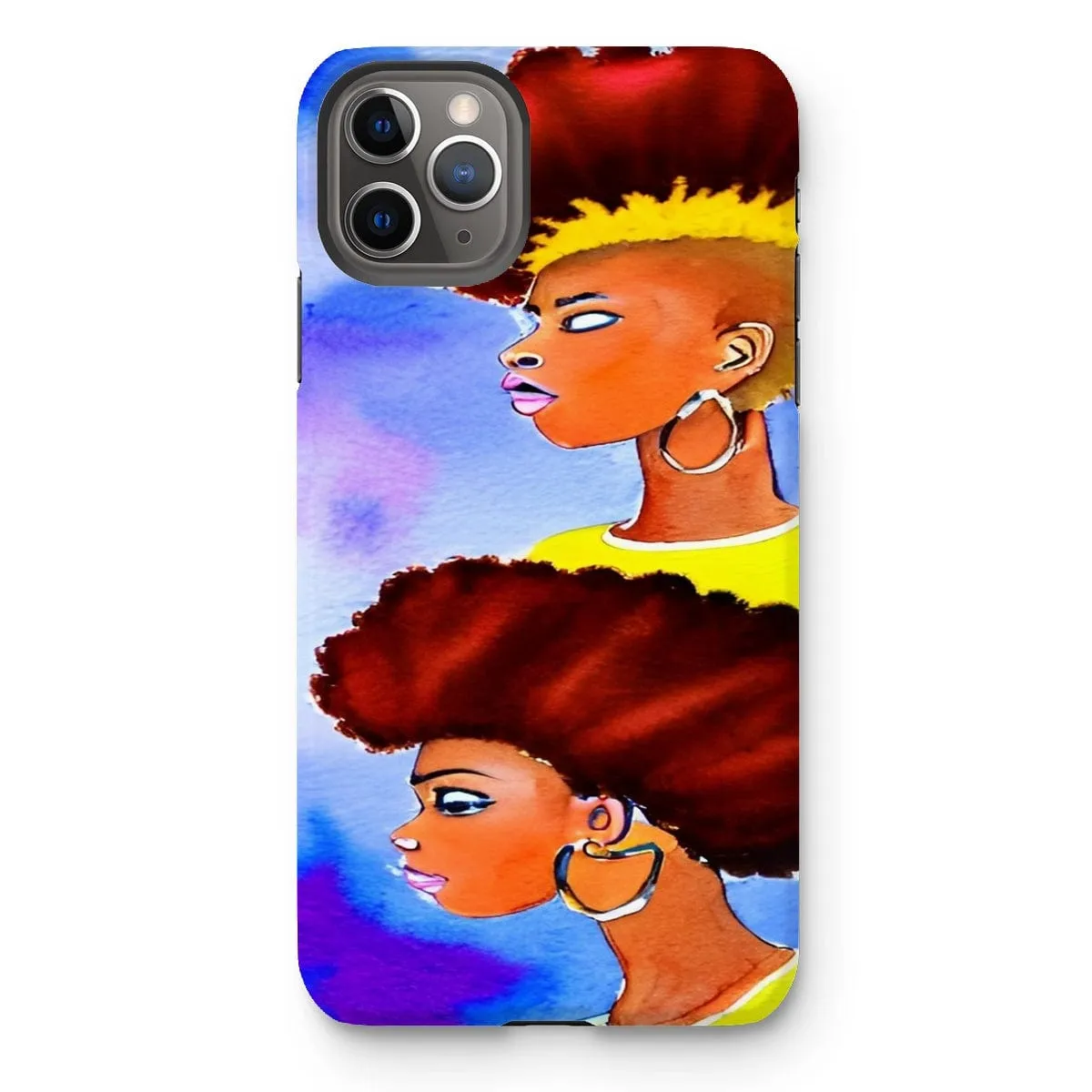 Grunge Fro Tough Phone Case