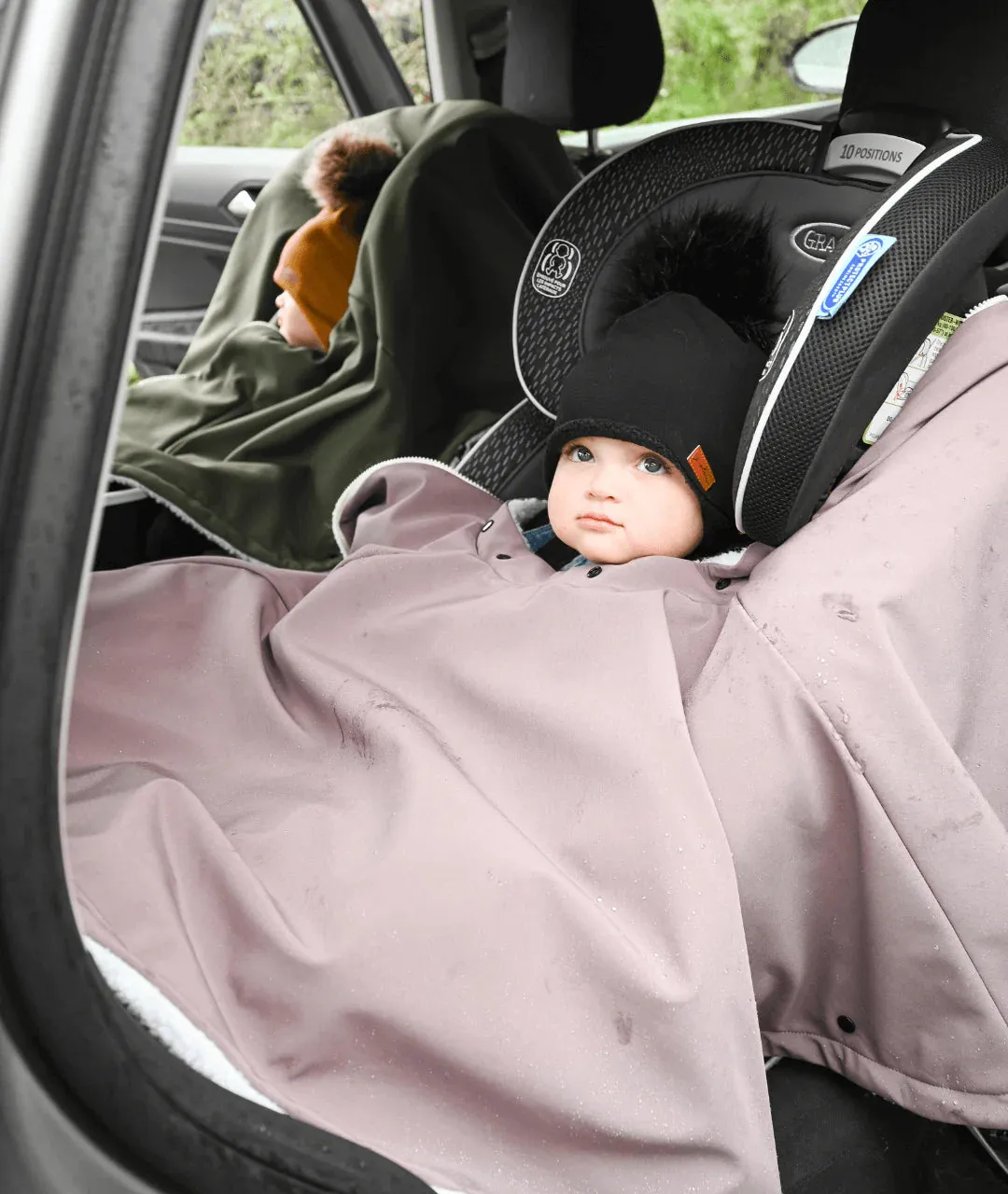 Gustine Housse et Poncho 3 en 1 pour le siège d'auto et porte-bébé