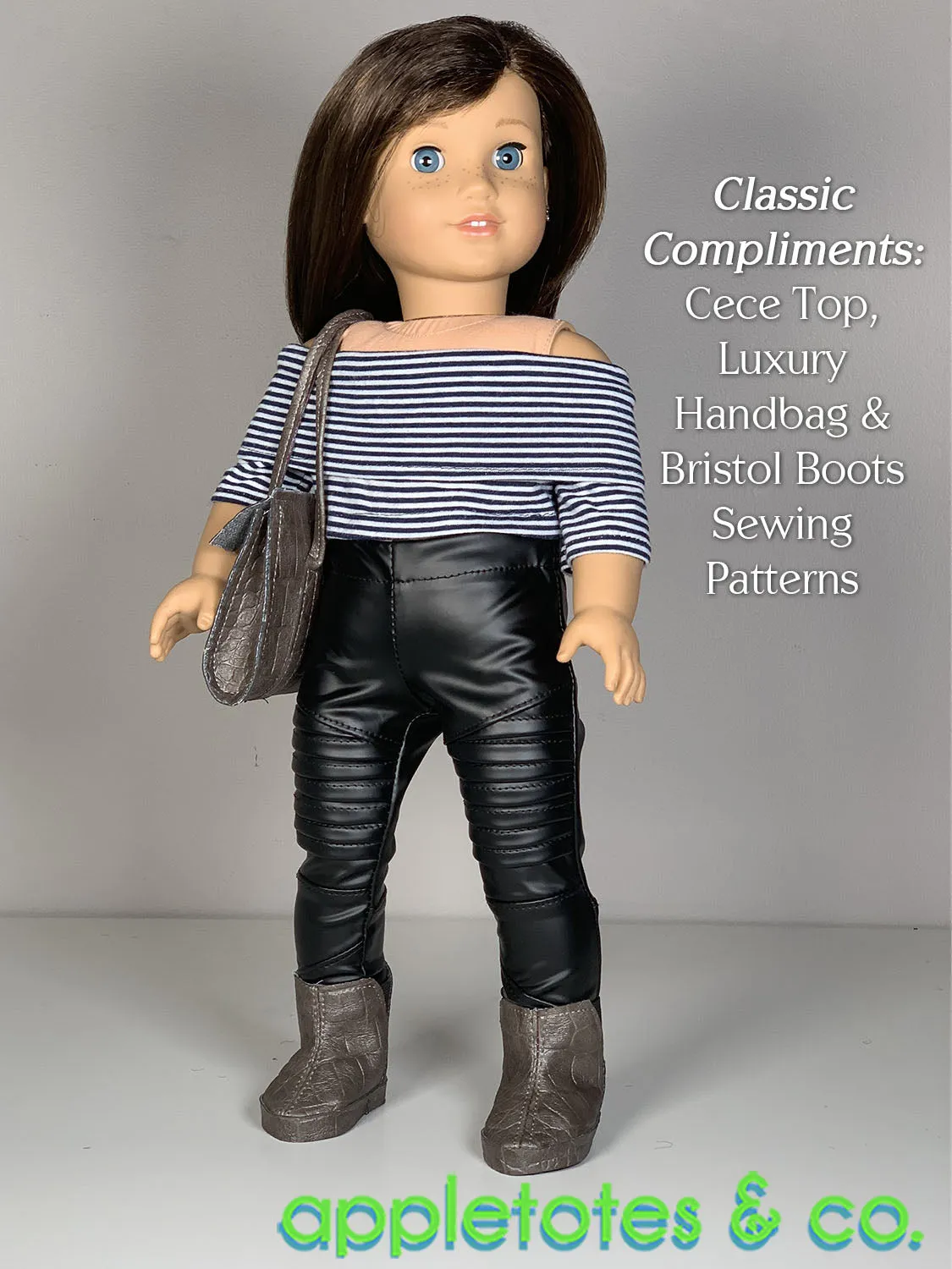 Harley Stretch Pants 18 Inch Doll Sewing Pattern