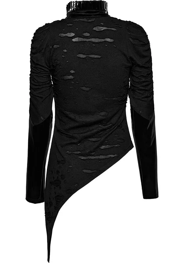 Harlowe Asymmetrical | LONG SLEEVE TOP