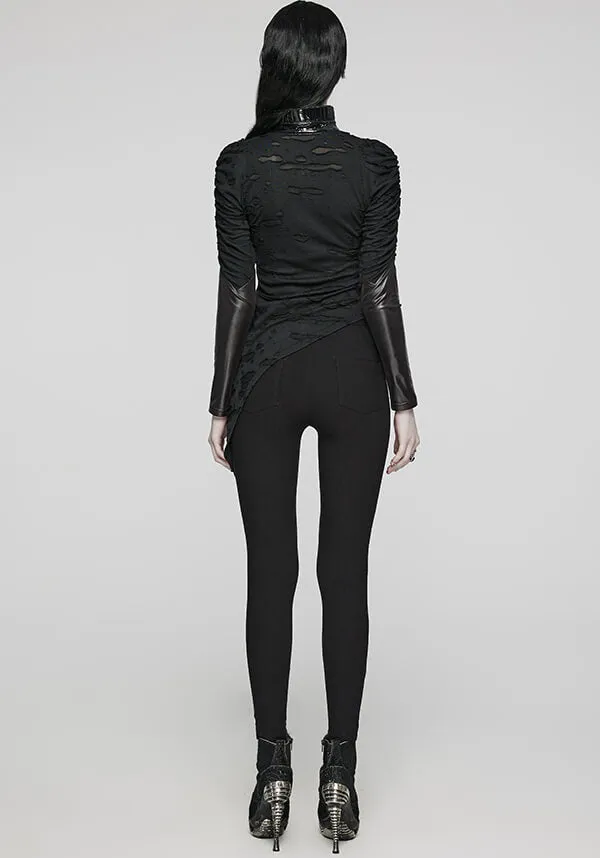 Harlowe Asymmetrical | LONG SLEEVE TOP