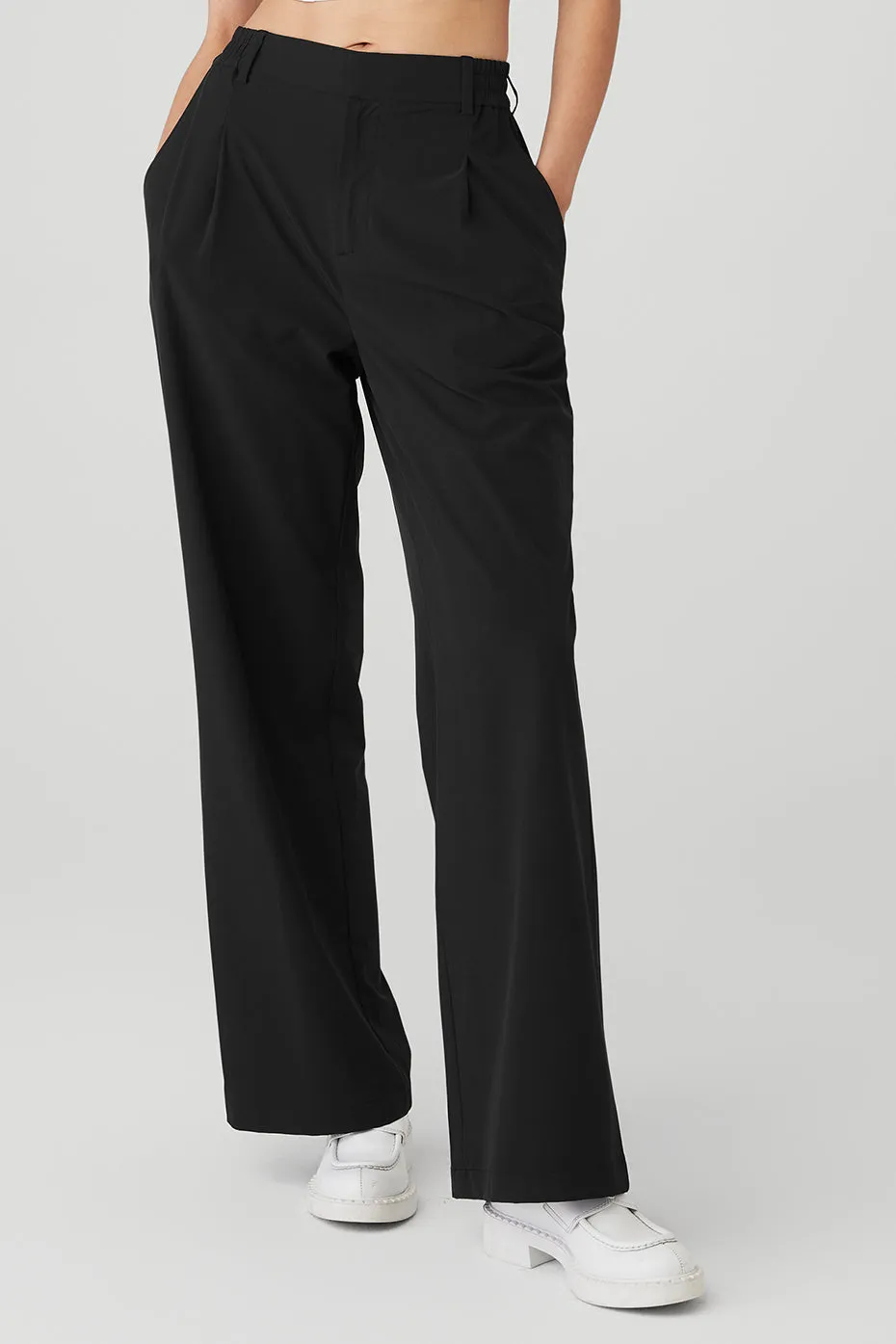 High-Waist Pursuit Trouser - Black